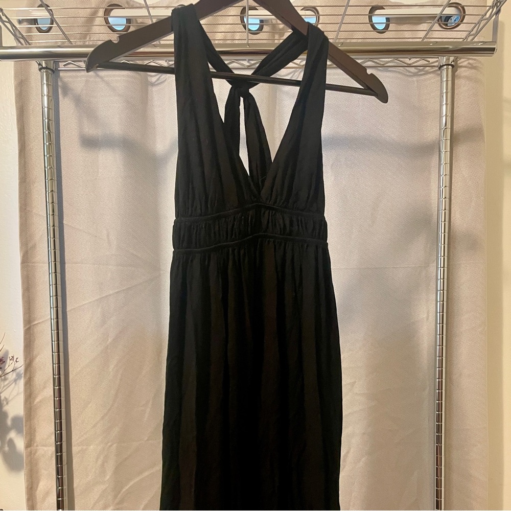 Lush Black Tank Dress